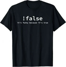 تیشرت برنامه نویسی funny false programming کد 253609