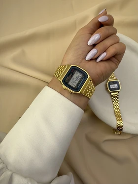 کاسیو نوستالژی طلایی casio A159W