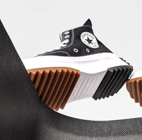 کفش کانورس ران استار هایک مشکی Converse Runstar Hike Black