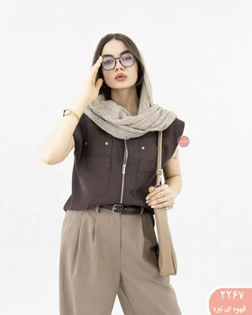 وست سیلک یقه ایستاده 2267