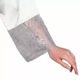 بلوز الگانت نقره ای