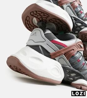 کفش کتانی مردانه و زنانه طوسی سفید گلبهی ADIDAS performance x9000l4