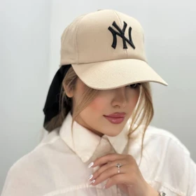 کلاه بیسبالی کتان گلدوزی NY