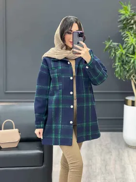 شکت چهارخونه دو جیب