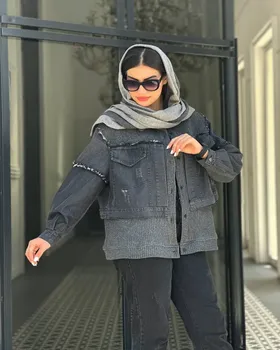 مانتو جین کد 2168