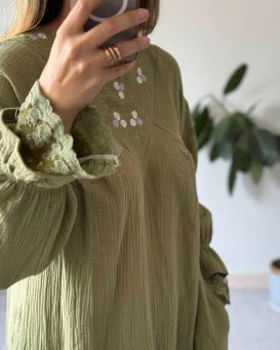 پیراهن مانتویی ترمه