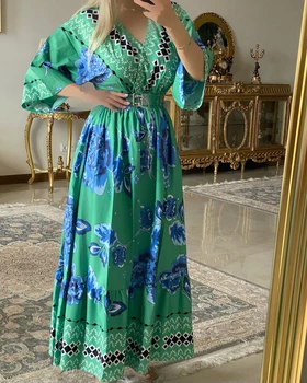 پیراهن ساحلی گل
