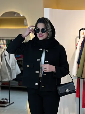 کت لمزور کجراه مشکی 120306