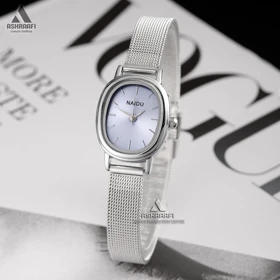 ساعت زنانه بند حصیری Naidu S40 (آبی)