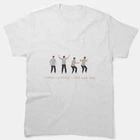 تیشرت friends طرح dancing Classic کد 106728