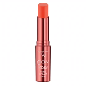 بالم لب جامد گلدن رز مدل Glow Kiss Tinted رنگ Peach Shake شماره 04