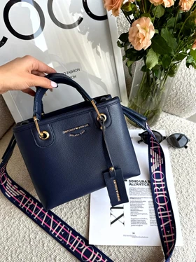 کیف آرمانی اسپرت کد 3510 (سرمه‌ای)
