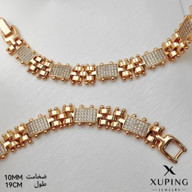 دستبند رولکس نگین‌دار ژوپینگ