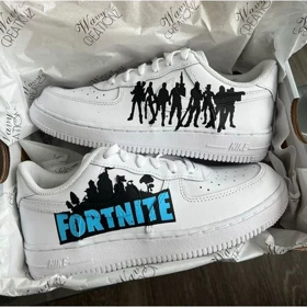 کفش اسپرت با طرح نایک Fortnite ایرفورس nike air force کد 66703
