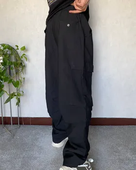 شلوار کارگو کتان چینی خنک AMIRI رنگ مشکی