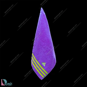 حوله ورزشی adidas رنگ بنفش فسفری