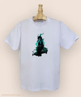 تیشرت مردانه و زنانه طرح شیطان کش شخصیت موییچیرو کد 980