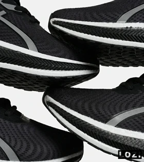 کفش کتانی مردانه مشکی سفید ASICS GEL-KAYANO 30