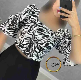کراپ آستین چین : 8836