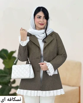 مانتو کتی توردار