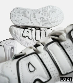 کفش کتانی مردانه و زنانه سفید NIKE Air More Uptempo '96 مدل 6017