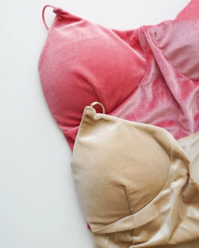 نیم‌تنه مخمل کد 105471