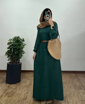 مانتو عبایی بلند بانو