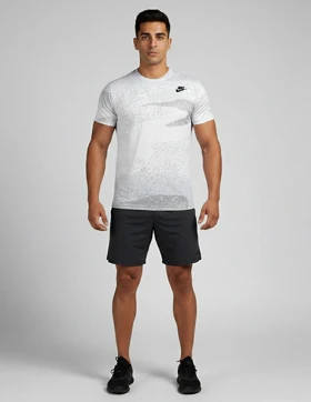 تیشرت ورزشی مردانه نایکی Camo Breeze M