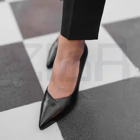 کفش مجلسی چرم زنانه CODE:719
