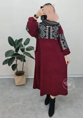 پیراهن مانتویی هما