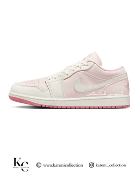 کتانی ویتنامی نایکی ایر جردن وان لو صورتی Nike Air Jordan 1 Low SE Soft Pink