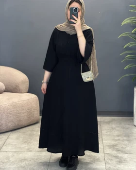 پیراهن پاپیون بهاره لینن