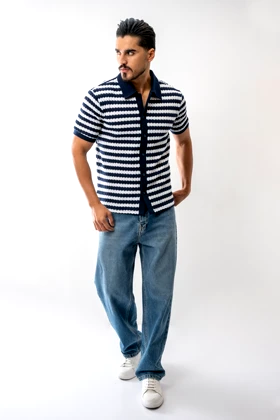 پیراهن ژاکارد مردانه