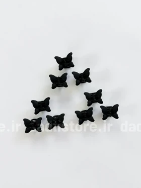 کلیپس مو شمعی کوچک پروانه ای بسته 3 عددی