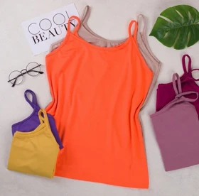 تاپ بندی نخ پنبه کشی قد 55 رنگبندی