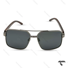 عینک کارتیه مردانه P8357-4 پولار نوک مدادی دسته قهوه ای Cartier-9976-G