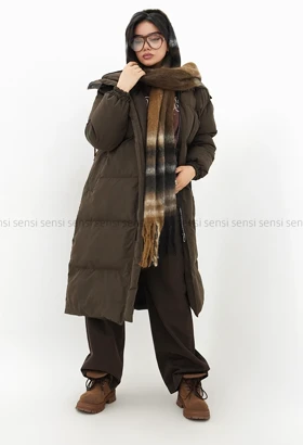 کاپشن بلند امبردی کد1004277