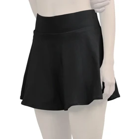 دامن کشاله دار تنیسی اویشو مدل PB-4H0258 مشکی