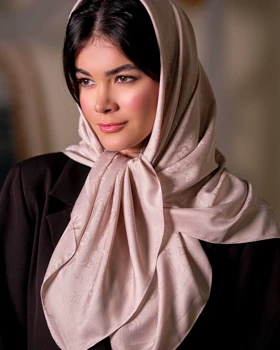 روسری ابریشم ژاکارد LV (قواره 90) 30127