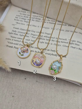 گردنبند میناکاری