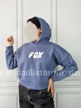 کراپ هودی فوتر Fox