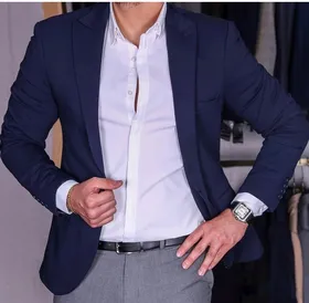 کت اسپرت مردانه سورمه ای جدید 2026