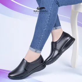 کفش زنانه چرم اداری و روزانه