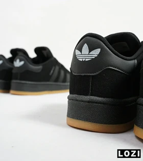 کفش کتانی بزرگ پا مشکی کرم ADIDAS Campus