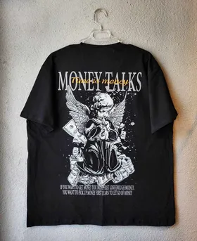 تیشرت سایز بزرگ MONEY TALKS