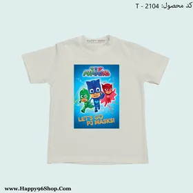 تیشرت با طرح شب نقاب داران کد T-2104 یا طرح دلخواه شما