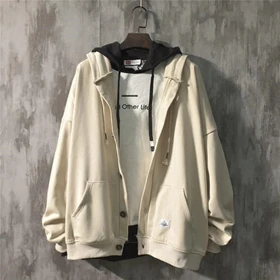 سویشرت دکمه دار سه نخ داخل کرک