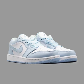 نایکی جردن 1 آیس بلو ساق کوتاه Nike Jordan 1 Ice Blue