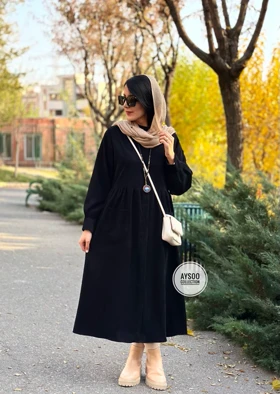 پیراهن مانتویی گیتا