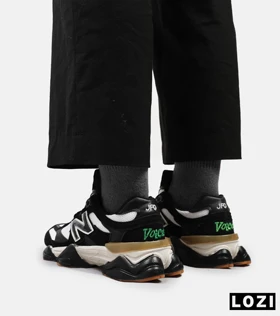 کفش کتانی مردانه و زنانه مشکی طوسی قهوه ای NEW BALANCE 9060
